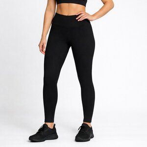 Zyia Active Black 7/8 Crop Minimalist Workout Women’s Size 4 Leggings